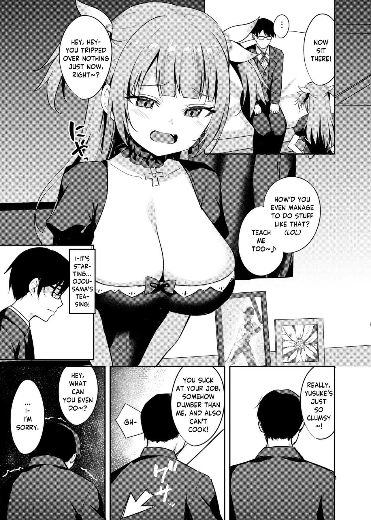 Hentai Manga Comic-The Bratty Lady wants Correction-Read-4